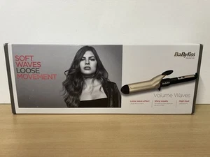 Babyliss 2289U Gold & Black Volume Waves 38mm 200°C Electric Hair Curling Tong - Picture 1 of 10