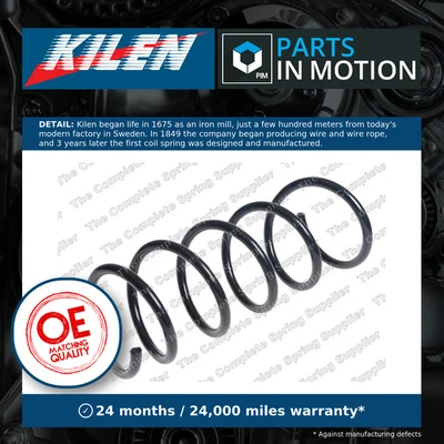 2x Coil Springs (Pair Set) fits DACIA DUSTER 1.5D Front 10 to 18 Suspension New - Image 1 of 4