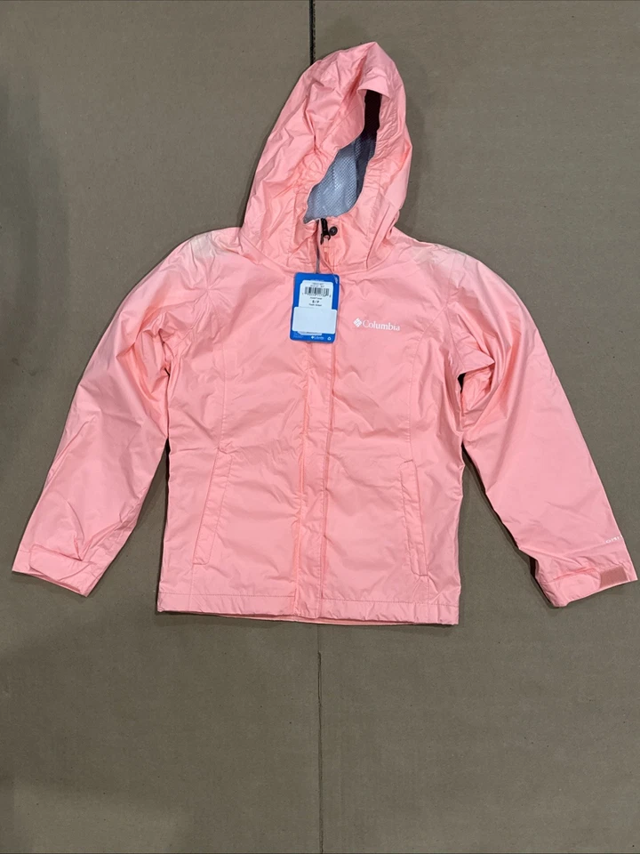 Columbia Little Girls Arcadia Jacket Size Youth Small Tiki Pink NWT - Image 1 of 4