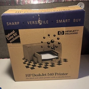 Vintage Hewlett Packard HP DeskJet 540 Printer with cables EC with Box READ - Picture 1 of 10