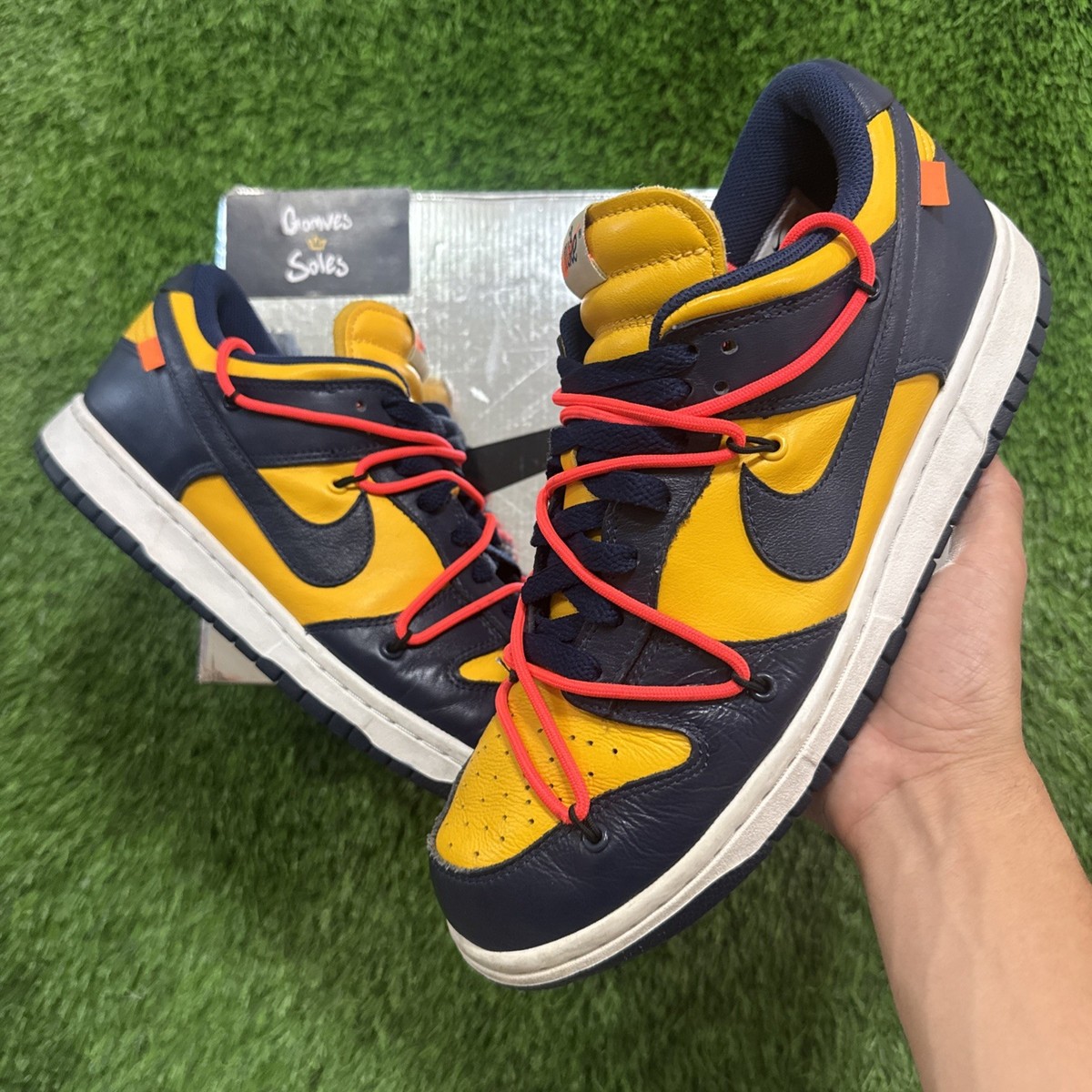 Nike Dunk Low x OFF-WHITE University Gold 2019 for Sale Nike Dunk Low x OFF-WHITE University Gold 2019 for Sale
