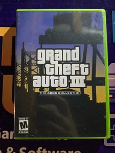 Grand Theft Auto III 3 GTA 3 - Xbox - The Xbox Collection - Complete - Picture 1 of 3