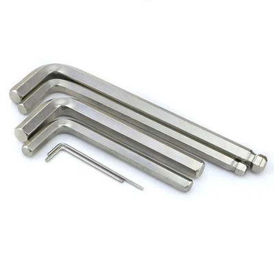 1/16 5/16 3/32 1/8 5/32 3/16 7/32 1/4 Imperial Allen Key / L-Shaped Hex Wrench - Image 1 of 4
