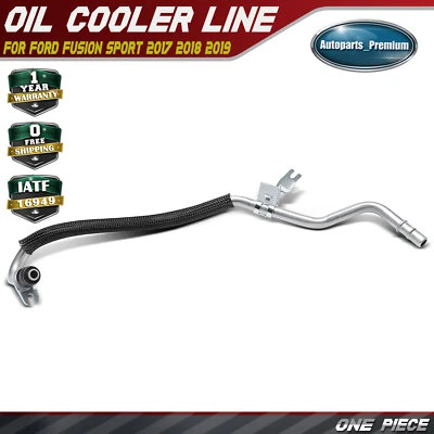 Oil Cooler Hose Assembly for Ford Fusion Sport 2017 2018 2019 V6 2.7L HG9Z7C410A - Image 1 of 4
