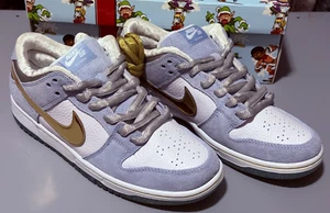 Nike SB Dunk Low QS Sean Cliver Holiday SPECIAL BOX Size 10.5 US Men's DEADSTOCK - Picture 1 of 16