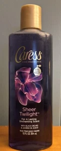 Caress Body Wash Sheer Twilight Black Orchid & Juniper Oil Scent Fine Fragrance - Picture 1 of 5