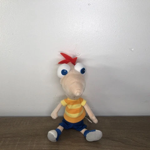 Disney Store Phineas And Ferb Plush Toy Stuffed Animal Doll Collection Small 10" Cover