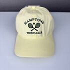 David & Young Hamptons Tennis Club Hat Yellow OSFA Adjustable Baseball Cap