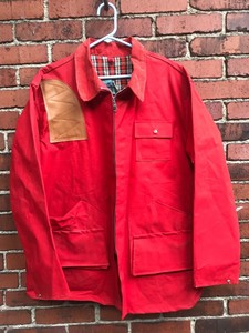 flannel lined rain slicker