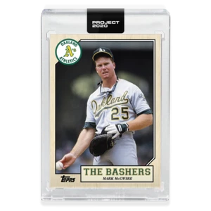 2020 TOPPS PROJECT 2020 #178 MARK MCGWIRE - BY OLDMANALAN - Picture 1 of 2
