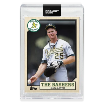 2020 TOPPS PROJECT 2020 #178 MARK MCGWIRE - BY OLDMANALAN - Image 1 of 2