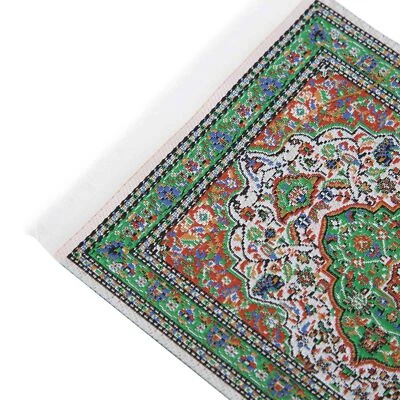 Hot 1:12 Puppenhaus Miniatur Teppich Exquisite Elegant Rug Doll House Living Roo