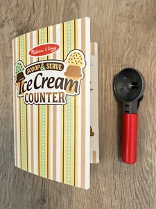 Melissa & Doug Scoop and Serve Ice Cream Counter Replacement Menu And Scoop - Picture 1 of 5