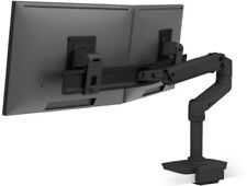 Ergotron LX Desk Dual Direct Arm Mount with Low-Profile Clamp 45-627-224