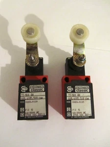 2 x BERNSTEIN CLASSIC 608.4185.518 CAB LIMIT SWITCH ROLLER LEVER TI-SU1 AH - Picture 1 of 7