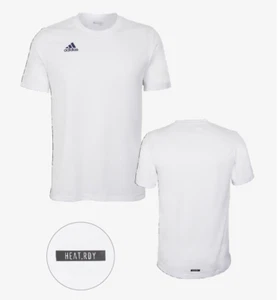 Men's adidas Originals HEAT.RDY Training T-Shirt White GT6436 RRP £39.99 - Picture 1 of 1
