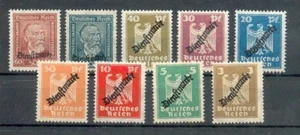 DR-DIENST 105-113 SATZ ODER EINZELWERTE** MNH POSTFRISCH (M0154_71059 - Bild 1 von 11