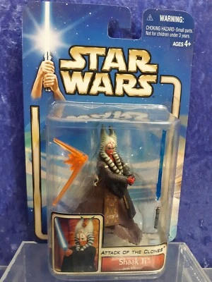 Star Wars El Ataque de los Clones 2002 Sin usar, en caja 10 Shaak Ti Jedi Master #2589 Foto 1 de 3