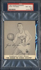 1957 Kahn's Wieners Jack Twyman Rookie Card PSA 8.5 Cincinnati Royals HOF
