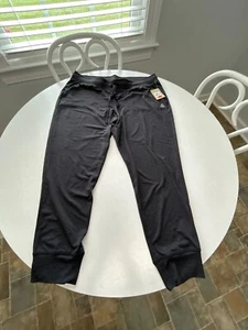 NWT Women’s Size XL Reebok 24/7 Jogger Caviar/Pirate Black Pants - Picture 1 of 5