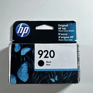 Genuine HP 920 Black Ink OfficeJet 6000 6500 6500A 7000 7500 (Retail Box) - Picture 1 of 5
