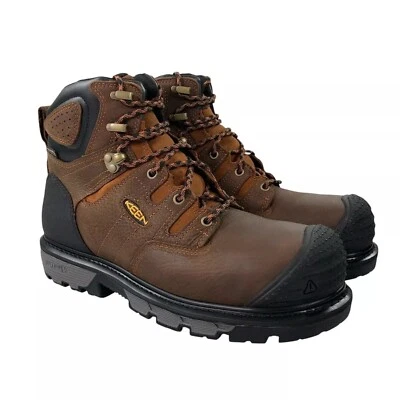 Botas de Trabajo Keen Camden 6" Puntera de Seguridad de Carbono ANCHO AMPLIO Impermeables Resistentes NUEVAS Foto 1 de 4