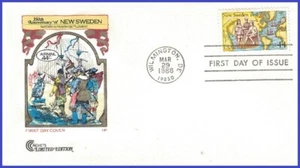 USA4 #C117 U/A HOUSE OF FARNAM FDC Joint Issue w/Sweden - Picture 1 of 1