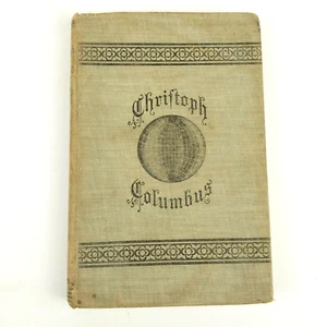 1892 Christoph Columbus und die Entdeckung Amerika's HC Book by W. J. Mann RARE! - Picture 1 of 11