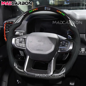 Volante Smart LED in vera fibra di carbonio per Ford Ranger Raptor 2024+ - Foto 1 di 14