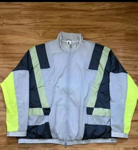 Nike X Clot A20 reflective woven Windbreak Noen green N Grey Jacket M Sz 2xl - Picture 1 of 16