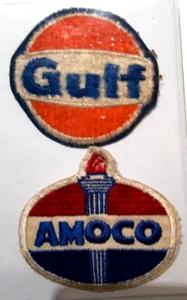 (pgasteelers1) Gasoline patches / Gulf & Amoco Uniform Patch🌠 - Picture 1 of 3