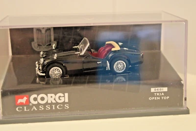 Corgi Classics 1:43s - #04101 TR3A Triumph - Open Top / Convertibble - Black - Image 1 of 4