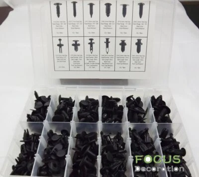 192 Clips Push Pin Automotive Retainer Assortment Fit For Toyota Honda GM Ford - Image 1 of 4
