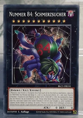 YUGIOH - Nummer 84: Schmerzsucher - Battles of Legend: Chapter 1 - DE/NM - Bild 1 von 2