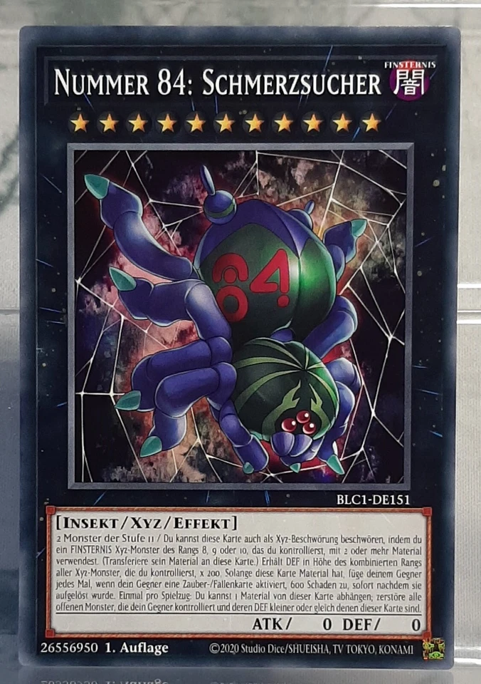 YUGIOH - Nummer 84: Schmerzsucher - Battles of Legend: Chapter 1 - DE/NM - Bild 1 von 2