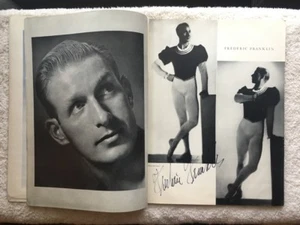 Frederic Franklin Ballet Russe 1949-50 Autographed Signed Theatre Program S20 - Picture 1 of 5