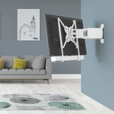 Universal Soundbar Mounting Kit White For Wall or TV SONOS SONY BOSE - Image 1 of 4