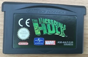 🌟THE HULK🌟NINTENDO GAME BOY ADVANCE🌟GBA🌟SP🌟DS LITE🌟FREE UK🇬🇧POSTAGE🌟 - Imagen 1 de 4
