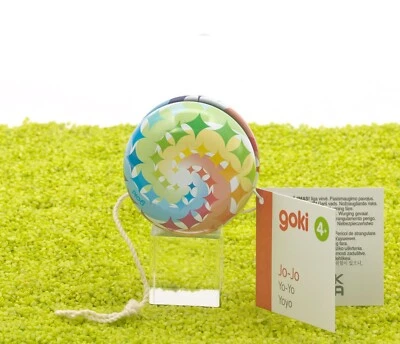 Goki Jo-Jo Regenbogen Sternen Holz lackiert - Bild 1 von 3