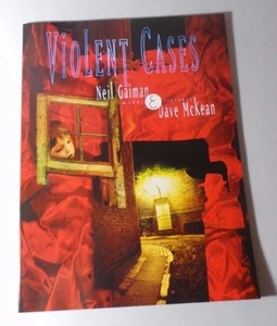 VIOLENT CASES WORDS & PICTURES Neil Gaiman / Dave McKean NM | Kitchen Sink Press - Picture 1 of 11