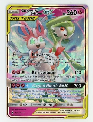 Gardevoir & Sylveon GX - Pokemon 2019 Unbroken Bonds #130 MINT - Image 1 of 2