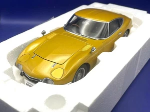 *SUPER SELTEN* Autoart 1/18 Toyota 2000GT Gold Metallic 1967 JDM Diecast Metal - Bild 1 von 13