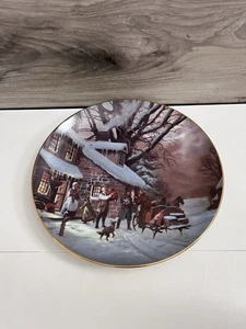 W S GEORGE collector plate The Homecoming  - Picture 1 of 3