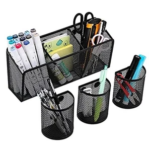 Magnetic Pencil Holder - Metal Pen Holder with Strong Magnets - Storage - Picture 1 of 8