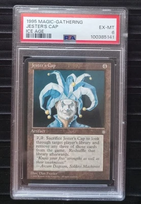 Mtg Jester's Cap (PSA) 6 Ice Age ❄ [1995] - Image 1 of 2