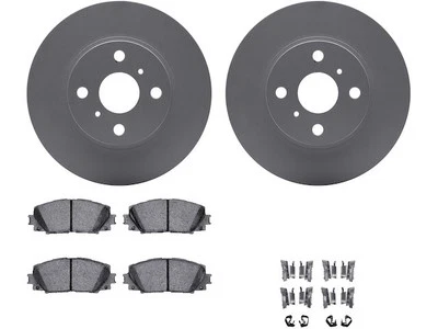 Kit de pastillas de freno y rotor para Toyota Prius C 2012-2019 fricción dinámica 54138BFVH Foto 1 de 2