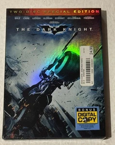 The Dark Night DVD New two disc special edition Heath Ledger Christian Bale-new - Picture 1 of 4