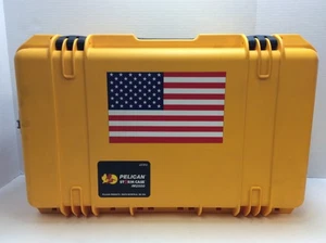 Pelican Storm Case im2500, Carry on Luggage Box, No Foam, American Flag - Picture 1 of 11