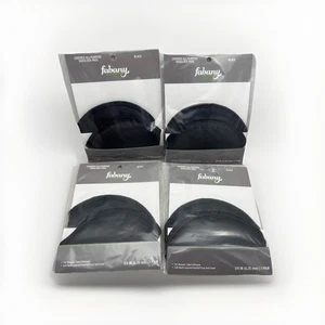 4 pares de almohadillas para el hombro Fabany cubiertas negras para todo uso de 1/4 de pulgada ropa de costura - Imagen 1 de 3