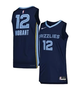 ✅ Ja Morant Memphis Grizzlies NBA Nike Icon Ed. Camiseta de baloncesto azul para hombre XL💯 - Imagen 1 de 6